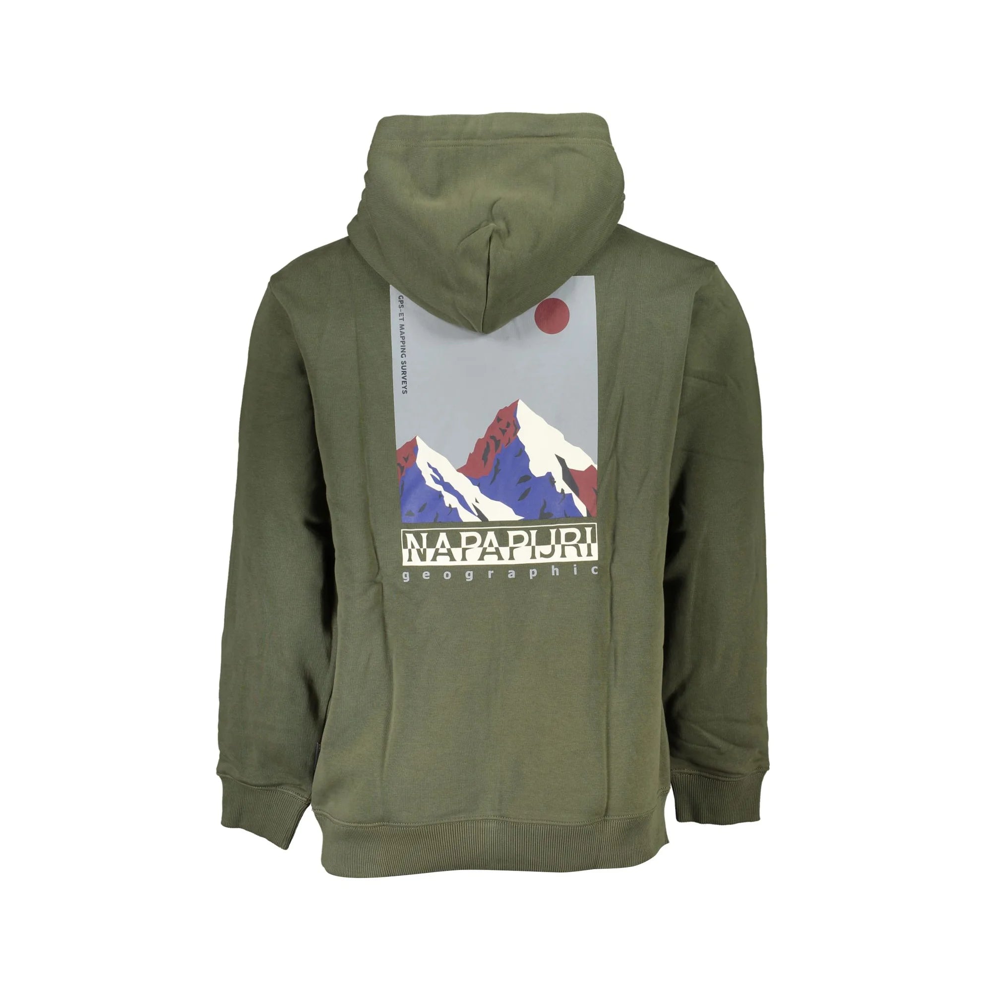 NAPAPIJRI FELPA SENZA ZIP UOMO VERDE