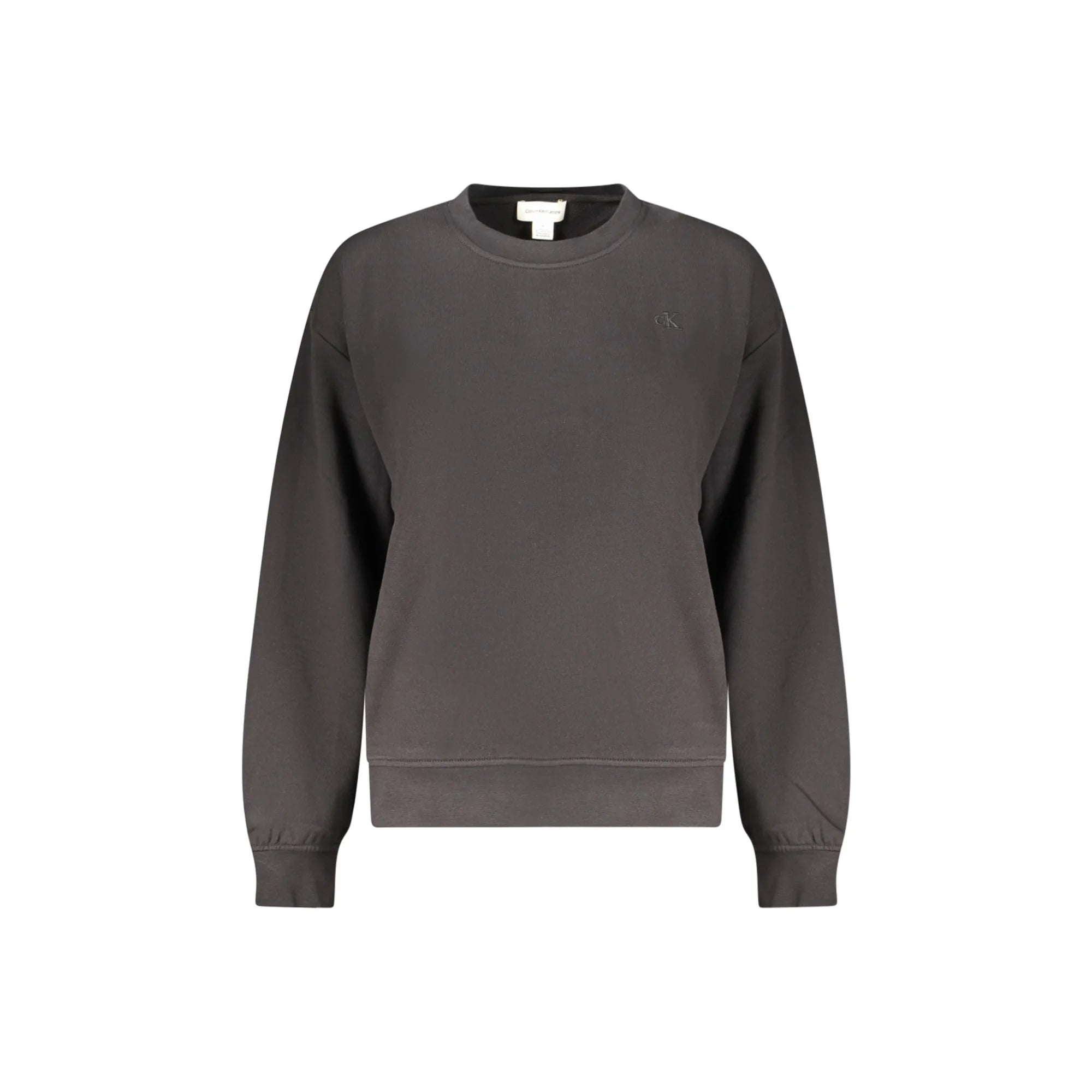 CALVIN KLEIN FELPA SENZA ZIP DONNA NERO