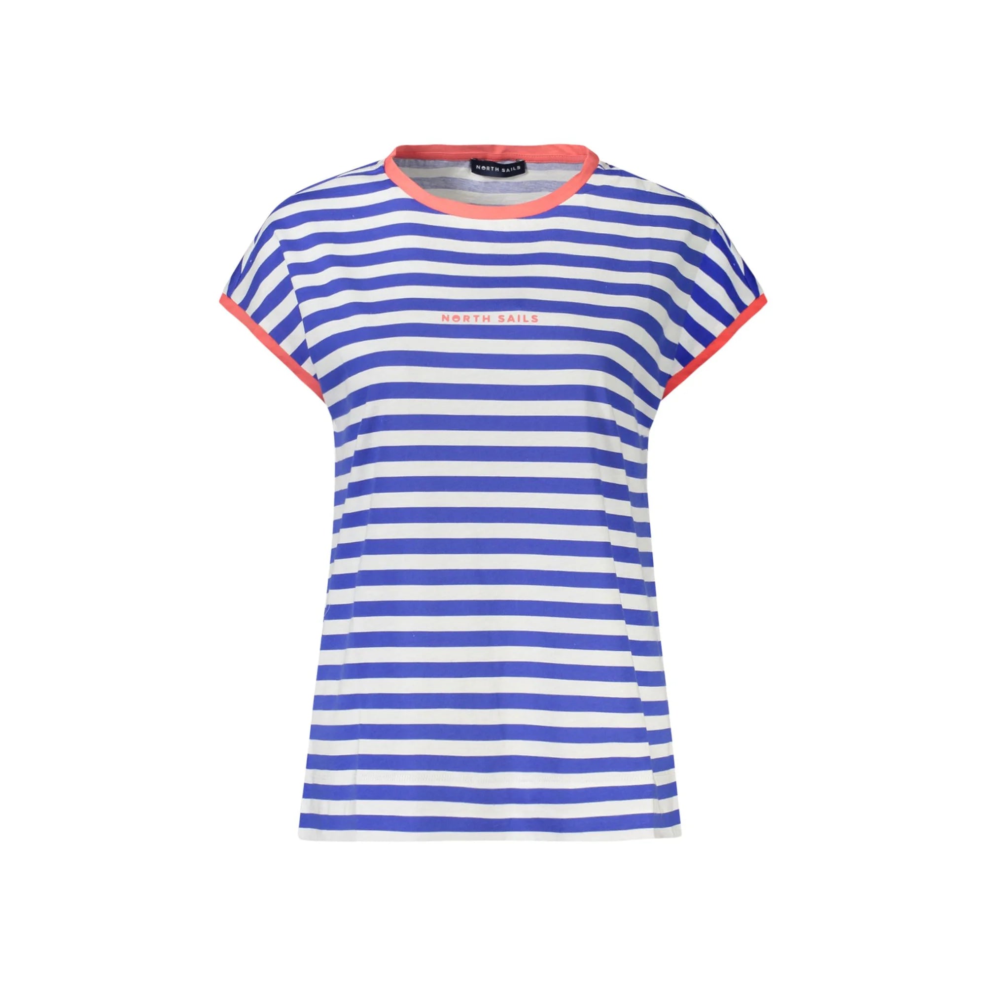 North Sails T-Shirt Donna Blu Stampa in Rilievo - foto prodotto