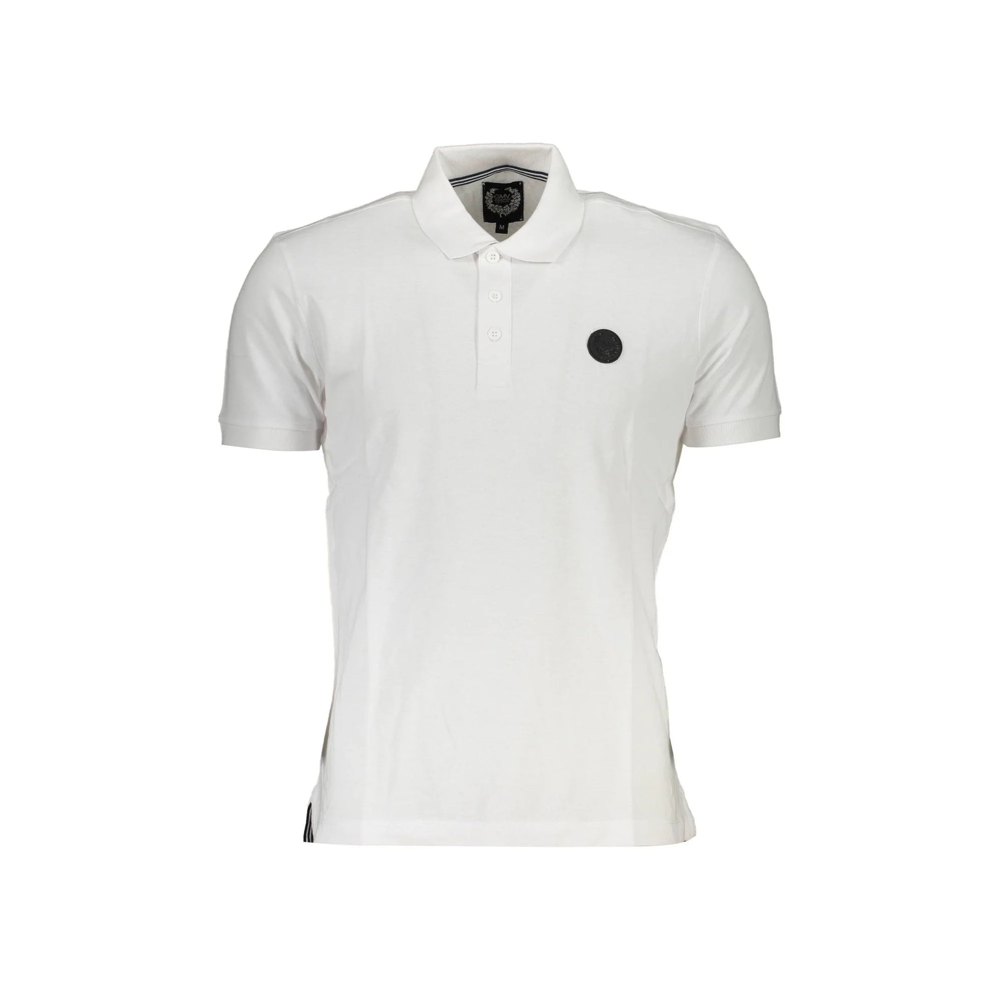 Gian Marco Venturi Polo Maniche Corte Uomo Bianca Logo Bianco - foto prodotto