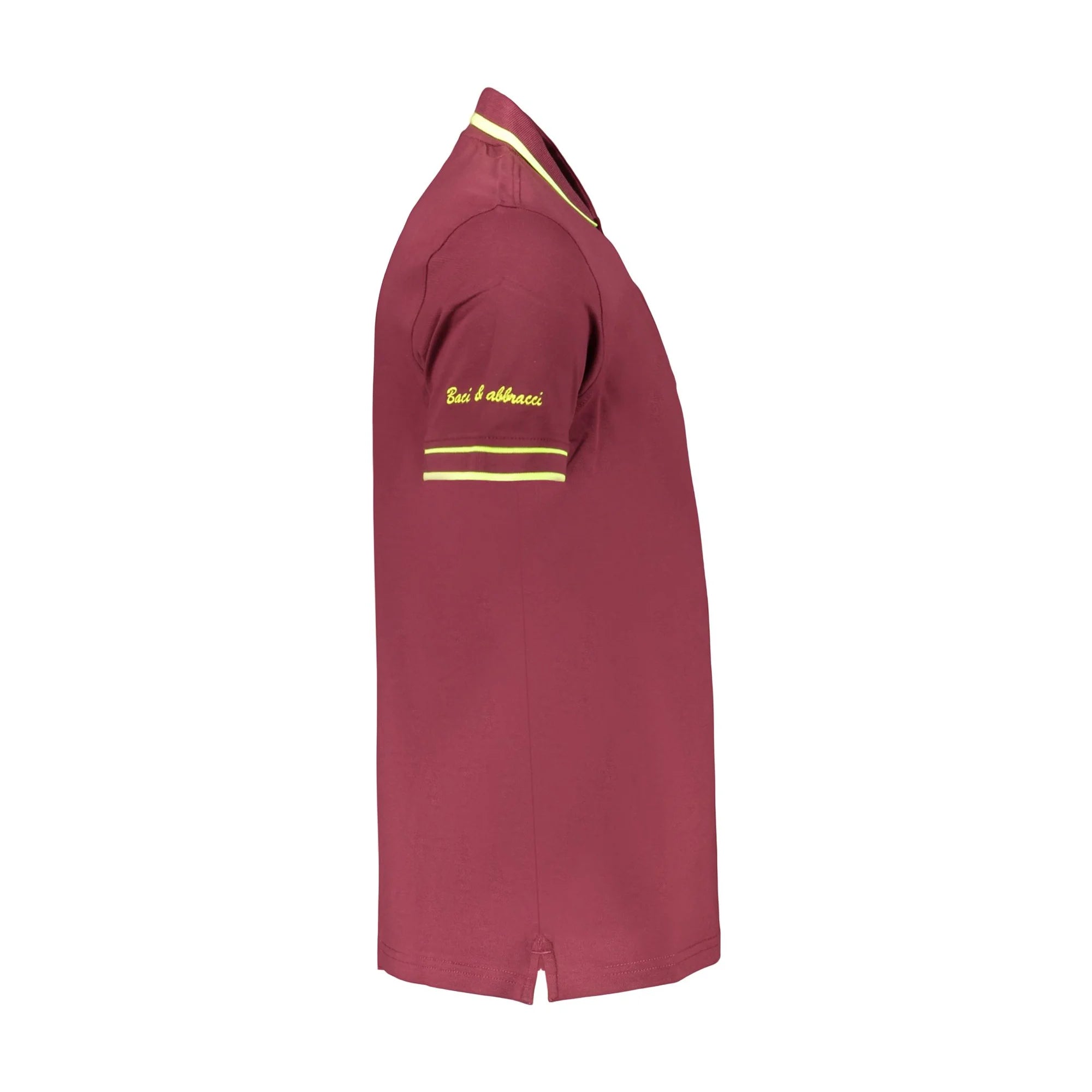 BACI&ABBRACCI POLO MANICHE CORTE UOMO ROSSO