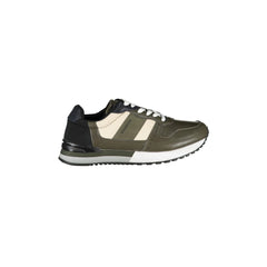 CARRERA Zapatillas Hombre Verdes con Detalles en Contraste y Logo