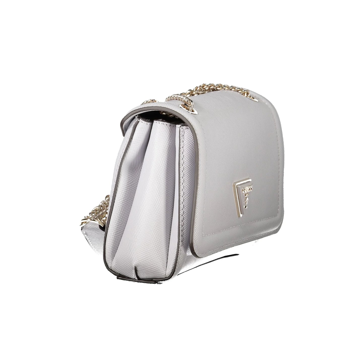 Guess Jeans Borsa a Spalla Donna Grigia Logo Borse grigio - vista 3