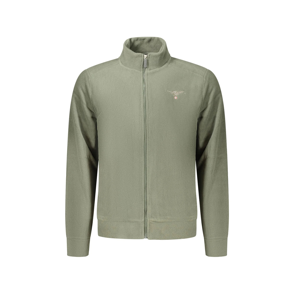 ACCADEMIA MILITARE FELPA CON ZIP UOMO VERDE