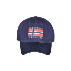 NORWAY 1963 Cappello Uomo Blu con Visiera e Cinturino Regolabile