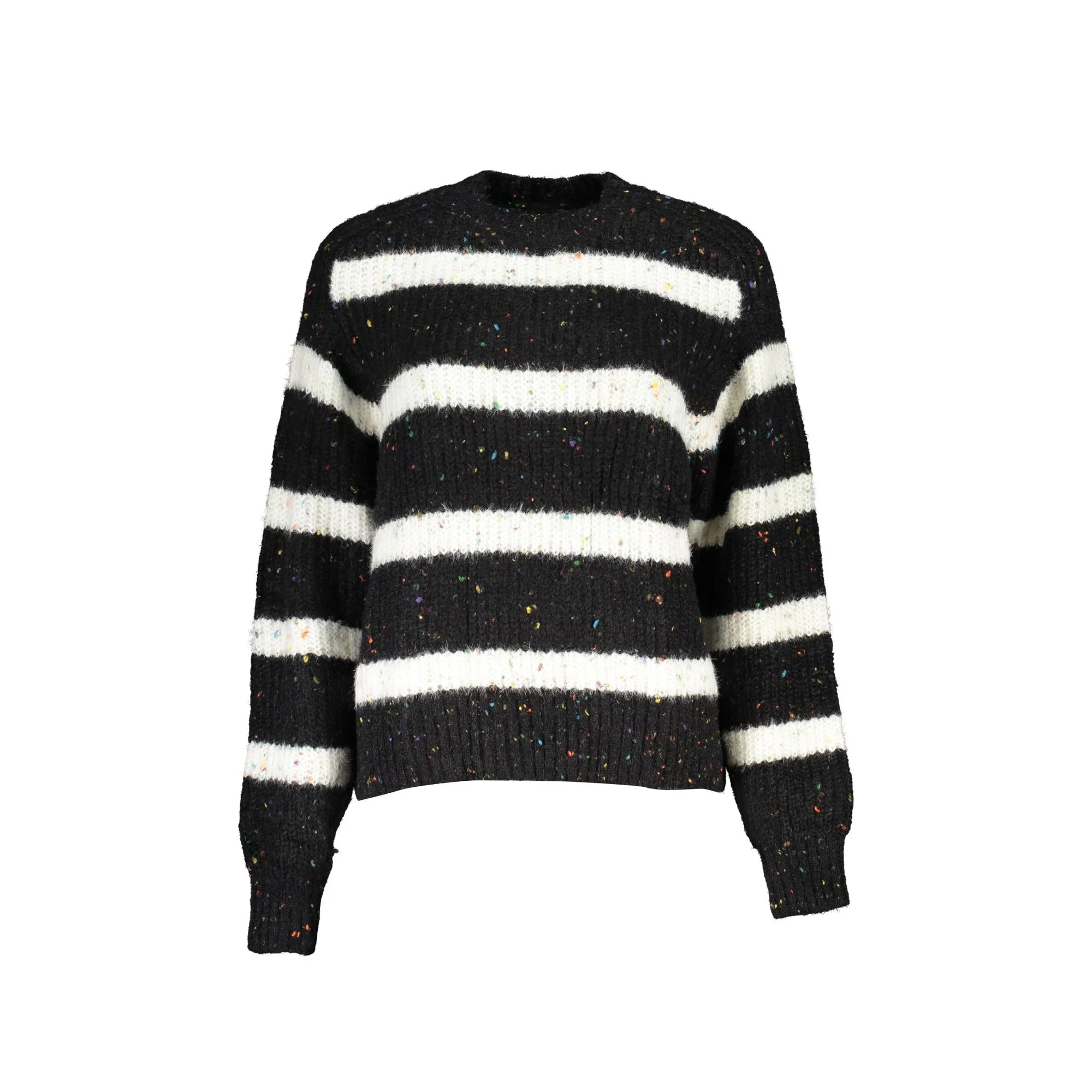 DESIGUAL MAGLIONE DONNA NERO