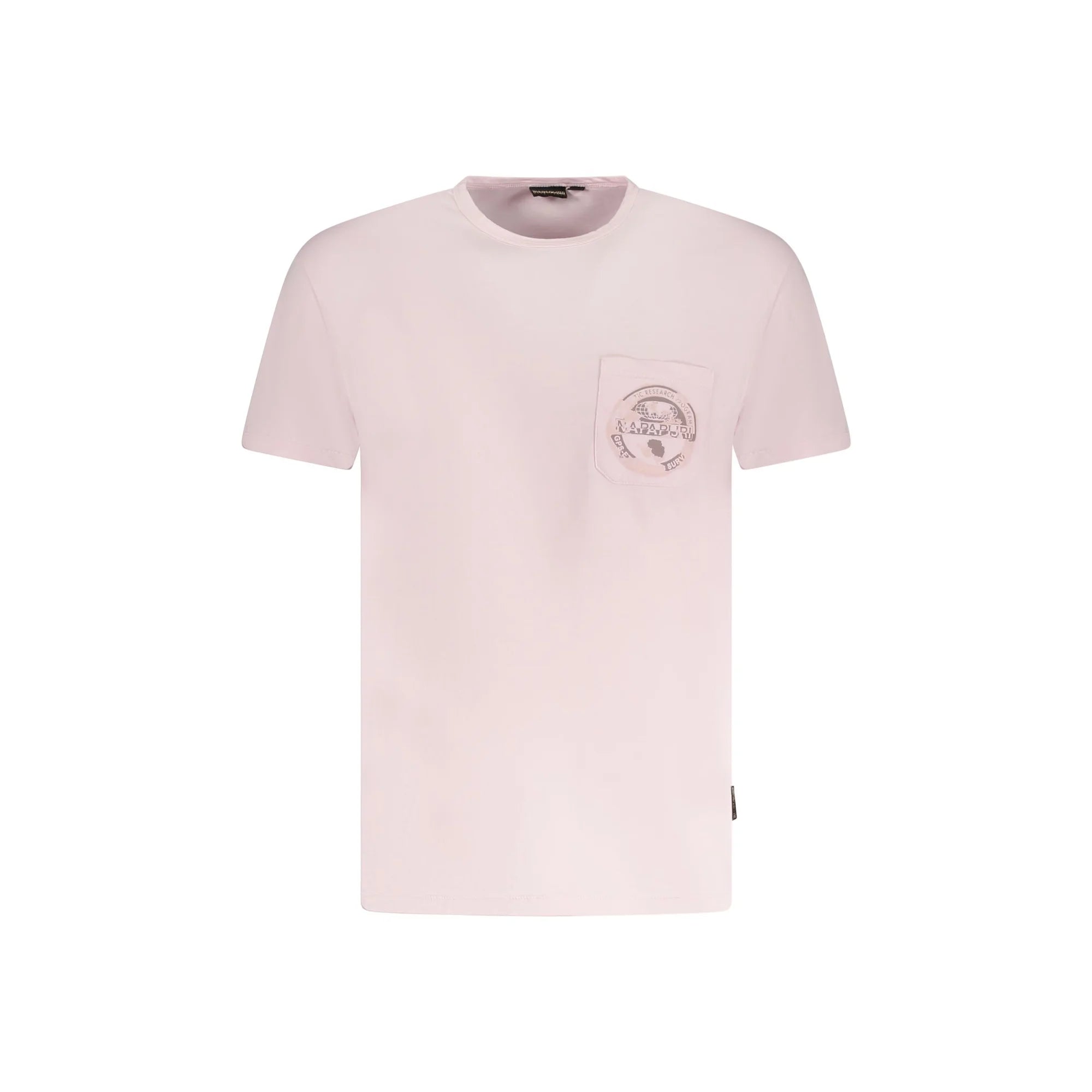 NAPAPIJRI T-SHIRT MANICHE CORTE UOMO ROSA