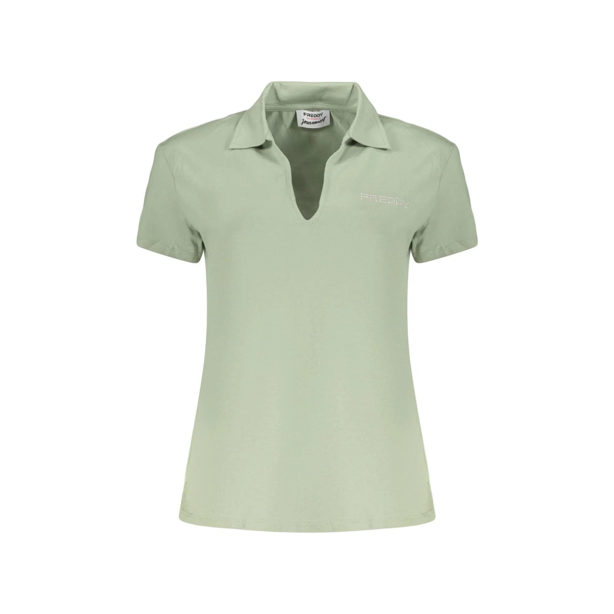 FREDDY T-SHIRT MANICHE CORTE DONNA VERDE