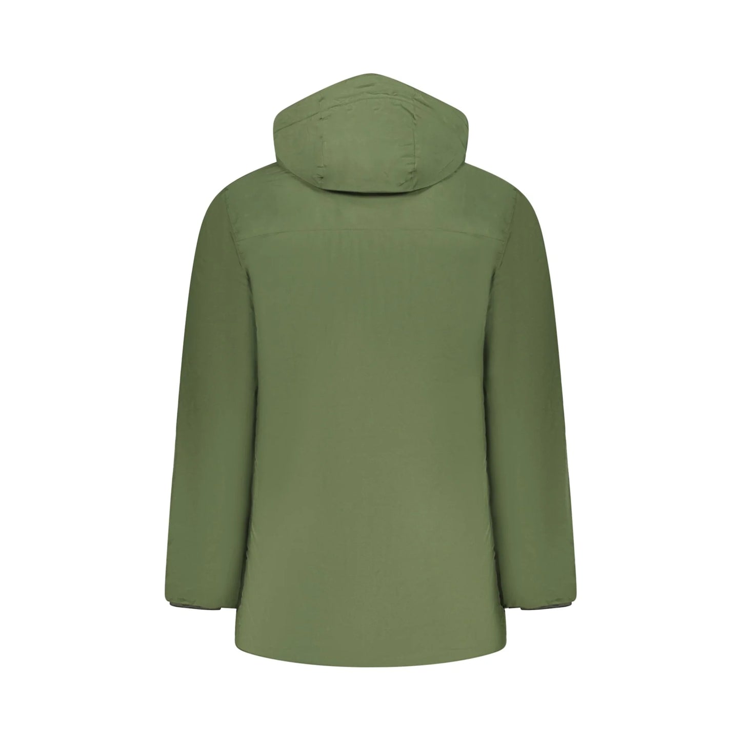 U.S. Grand Giubbotto Uomo Verde con Cappuccio Zip Ricamo Logo Giubbotti e Giacche - vista 2