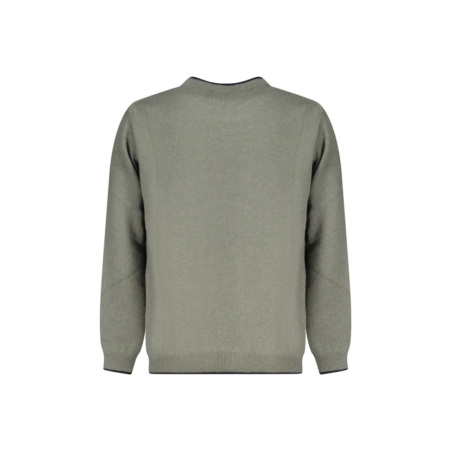 North Sails Maglione Bambino Verde Girocollo Lana Cachemire Logo Maglie unisex - vista 2
