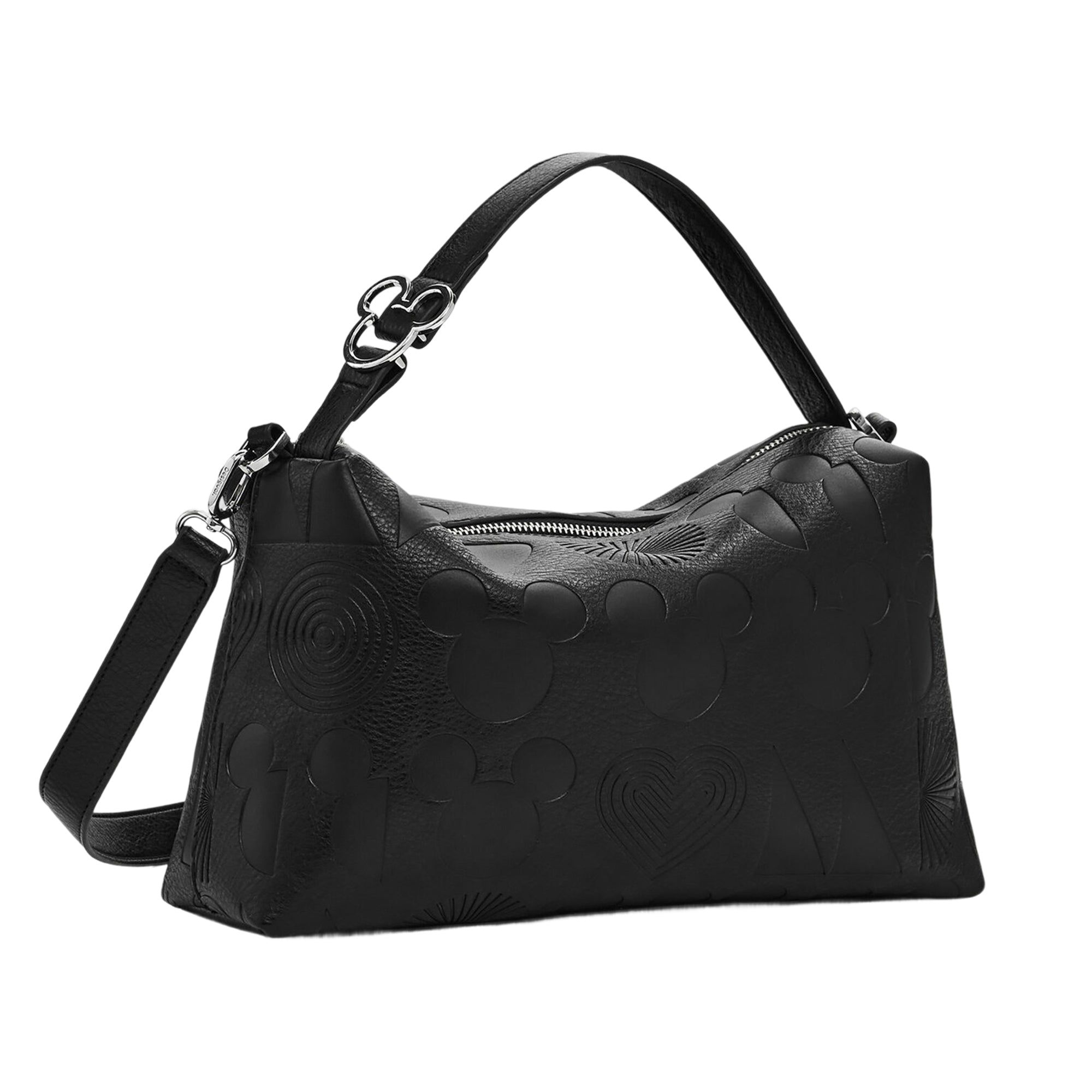 Borsa Donna Desigual All Mickey Bergamo Nera con Tracolla