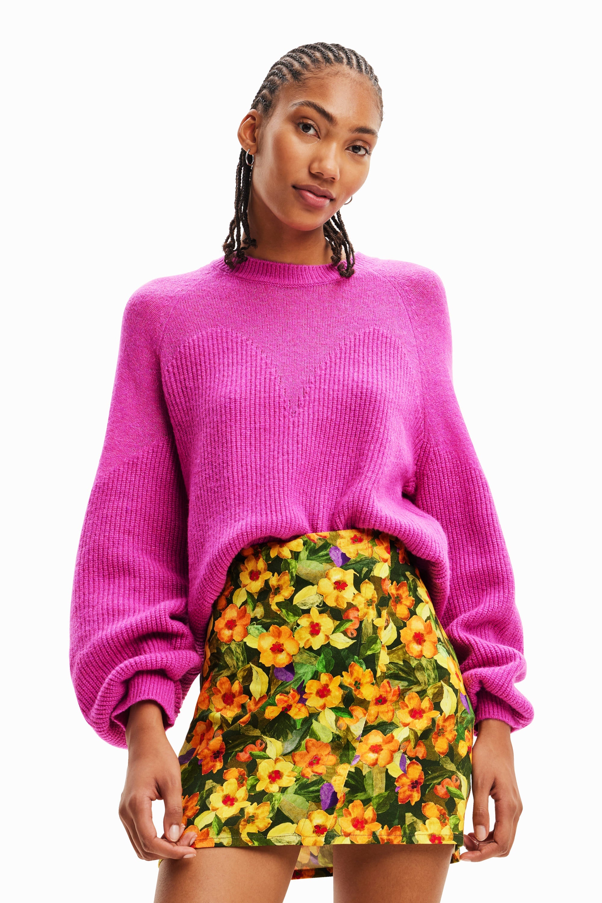 Desigual Maglione Donna - Stile Unico E Colorato Per Un Look Invernale Originale - 2