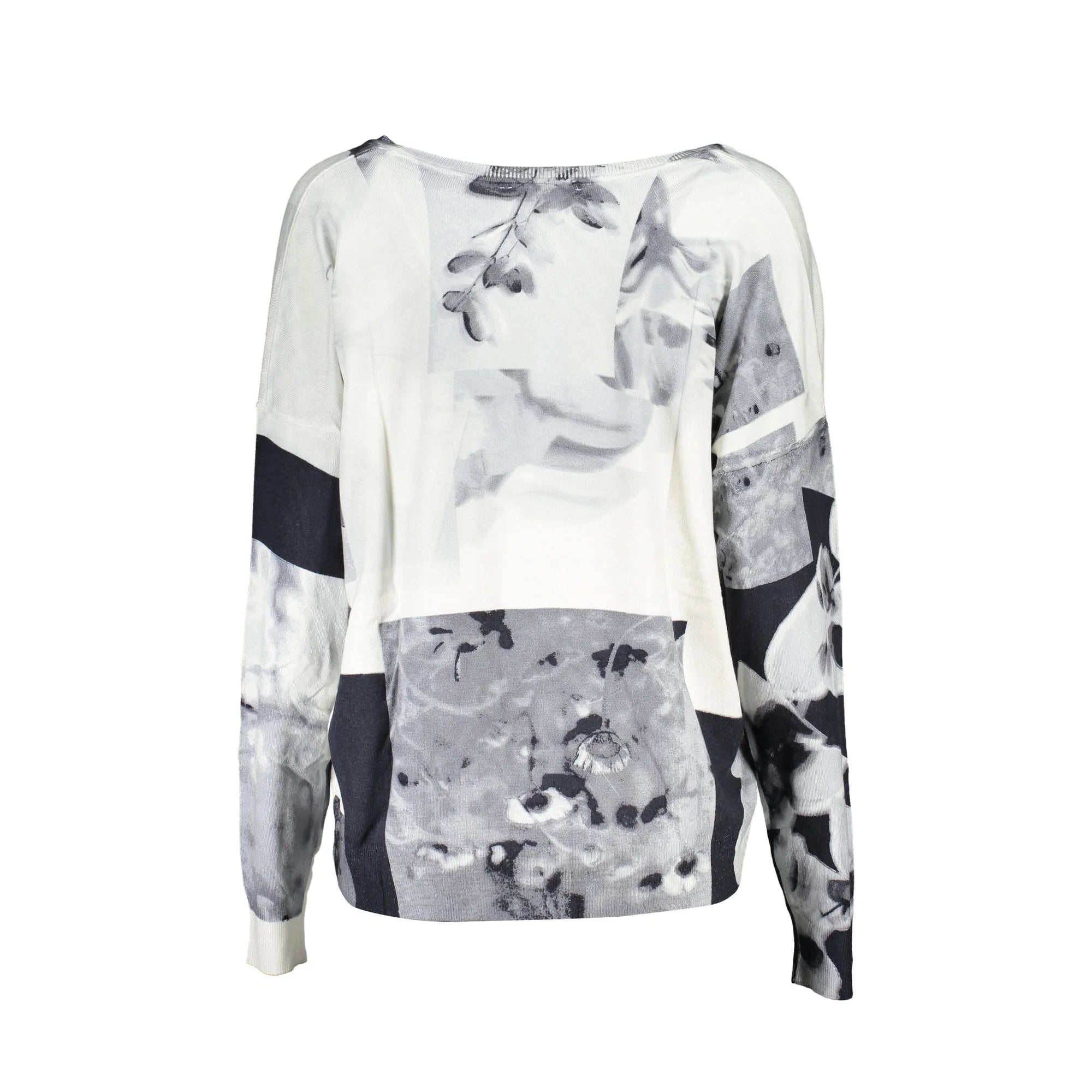 DESIGUAL MAGLIA DONNA BIANCO