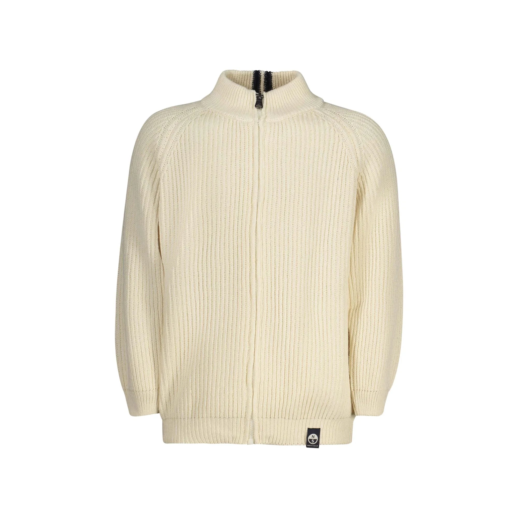 NORTH SAILS CARDIGAN BAMBINO BIANCO