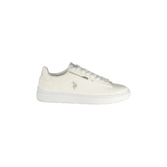 U.S. Polo Assn. Sneakers Uomo Bianche Stampa/Logo