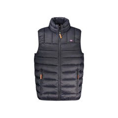 Norway 1963 Chaleco Hombre Negro con Bolsillos y Cremallera