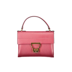 Coccinelle Tasche Damen Rot Arlettis Griff Umhängeleder Girello Logo
