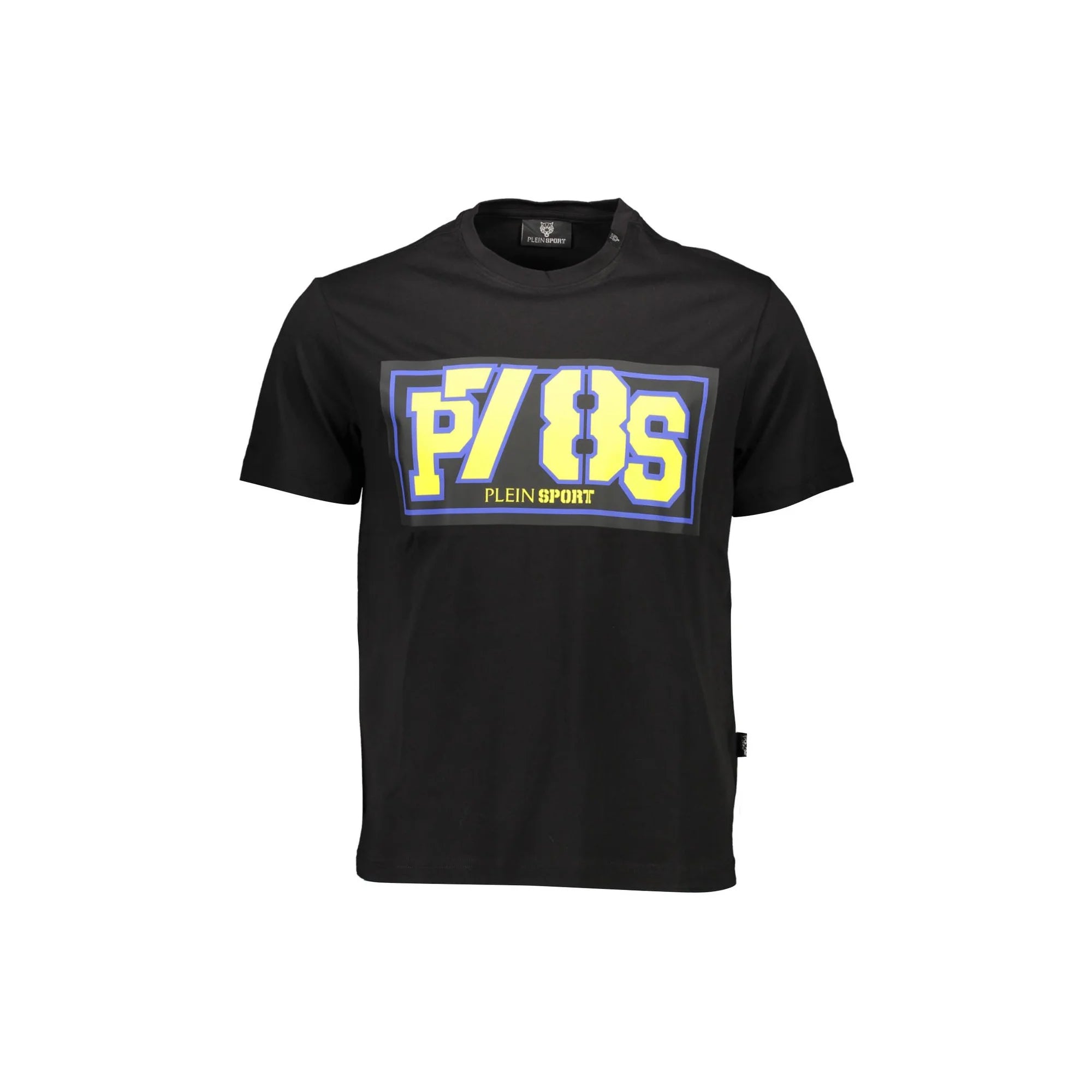 PLEIN SPORT T-SHIRT MANICHE CORTE UOMO NERO