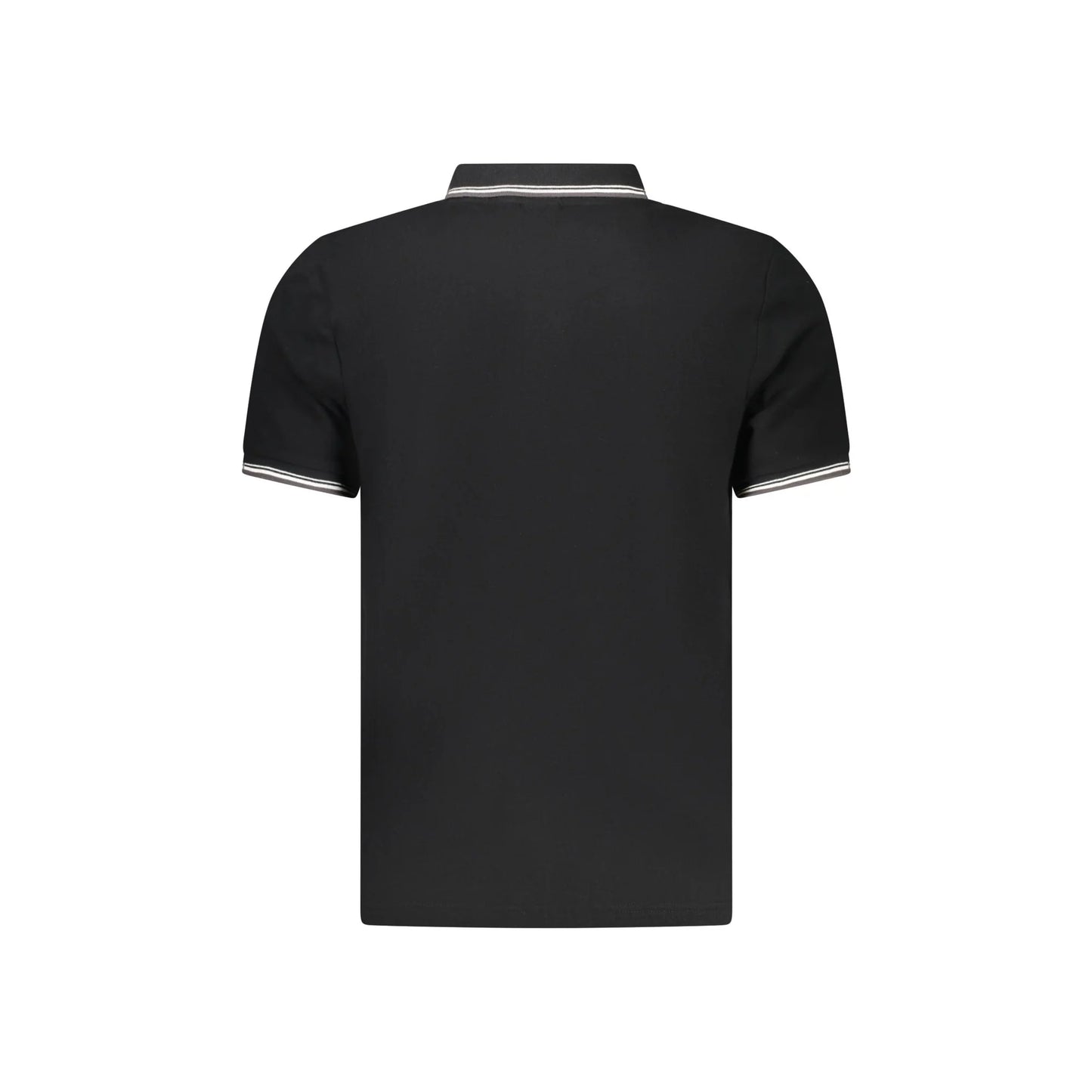 North Sails Polo Maniche Corte Uomo Nera Logo nero - vista 2