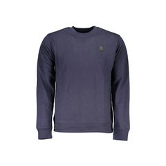 Gian Marco Venturi sweatshirt de Manga Longa Masculina Azul com Logo