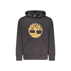 Timberland Felpa Maniche Lunghe Uomo Nera Stampa Logo