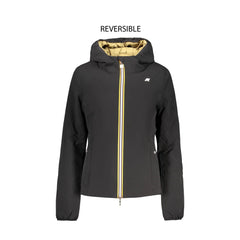 K-Way Giubbotto Maniche Lunghe Donna Nero Reversibile