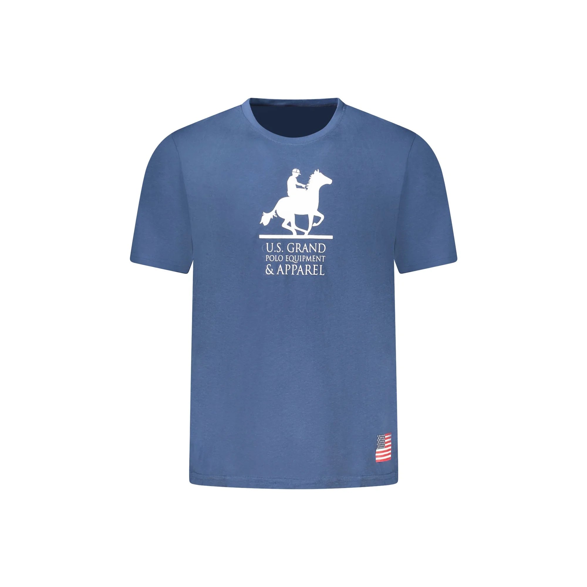 U.S. GRAND POLO T-SHIRT MANICHE CORTE UOMO BLU
