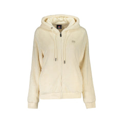 Norway 1963 Chaqueta Mujer Con Capucha Cremallera Bolsillos Poliéster Bordado Logo