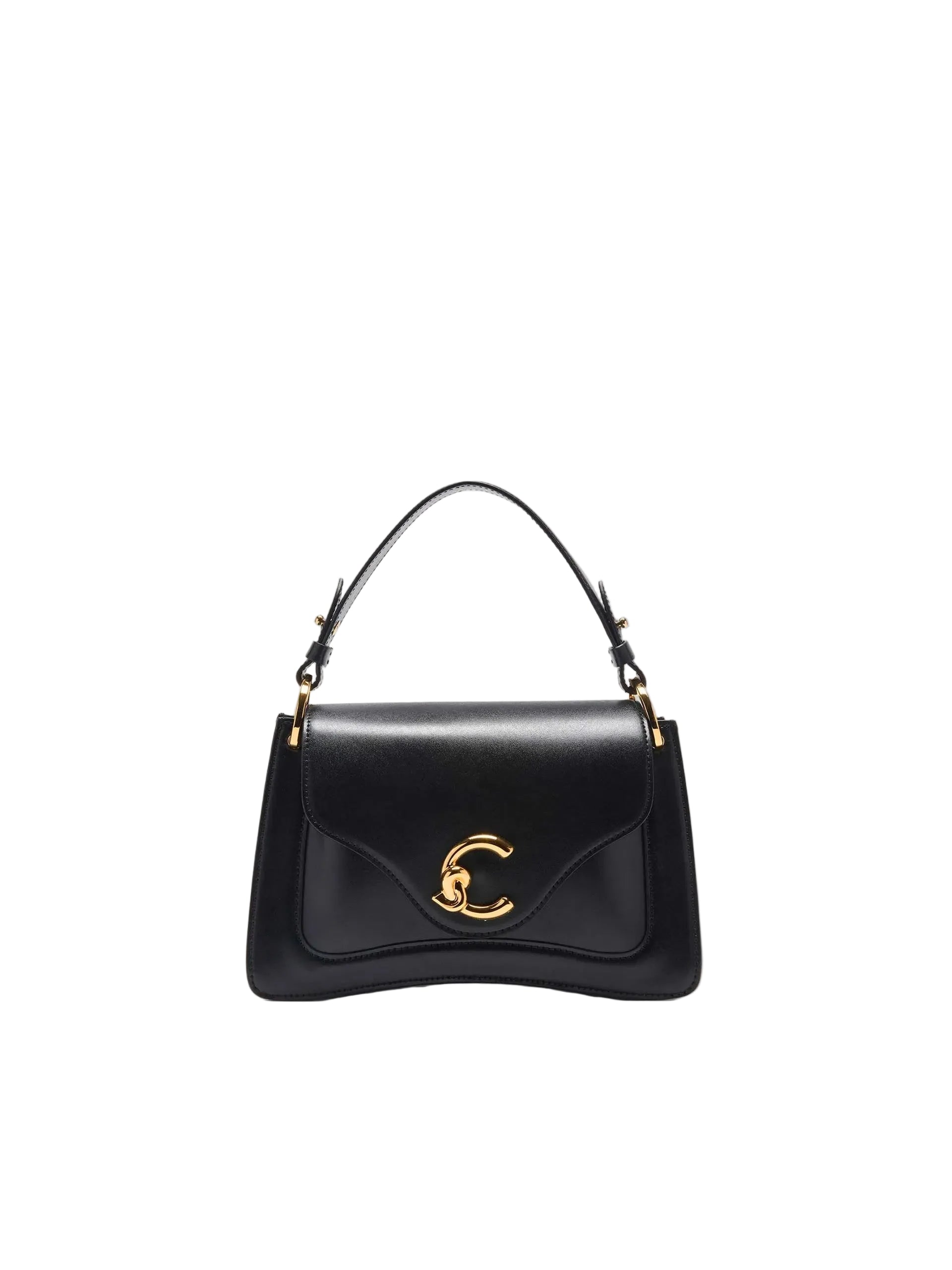 Coccinelle Borsa a Tracolla Pelle Donna Nera Logo Borse nero - foto prodotto
