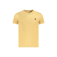 Timberland T-Shirt Μανίκια Κοντά Ανδρική Μπεζ Κέντημα