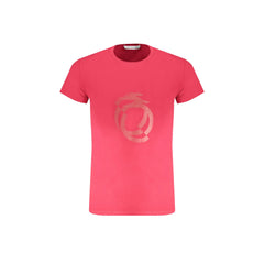 Trussardi T-Shirt Μανίκια Κοντά Ανδρική Κόκκινη Εκτύπωση Λογότυπο