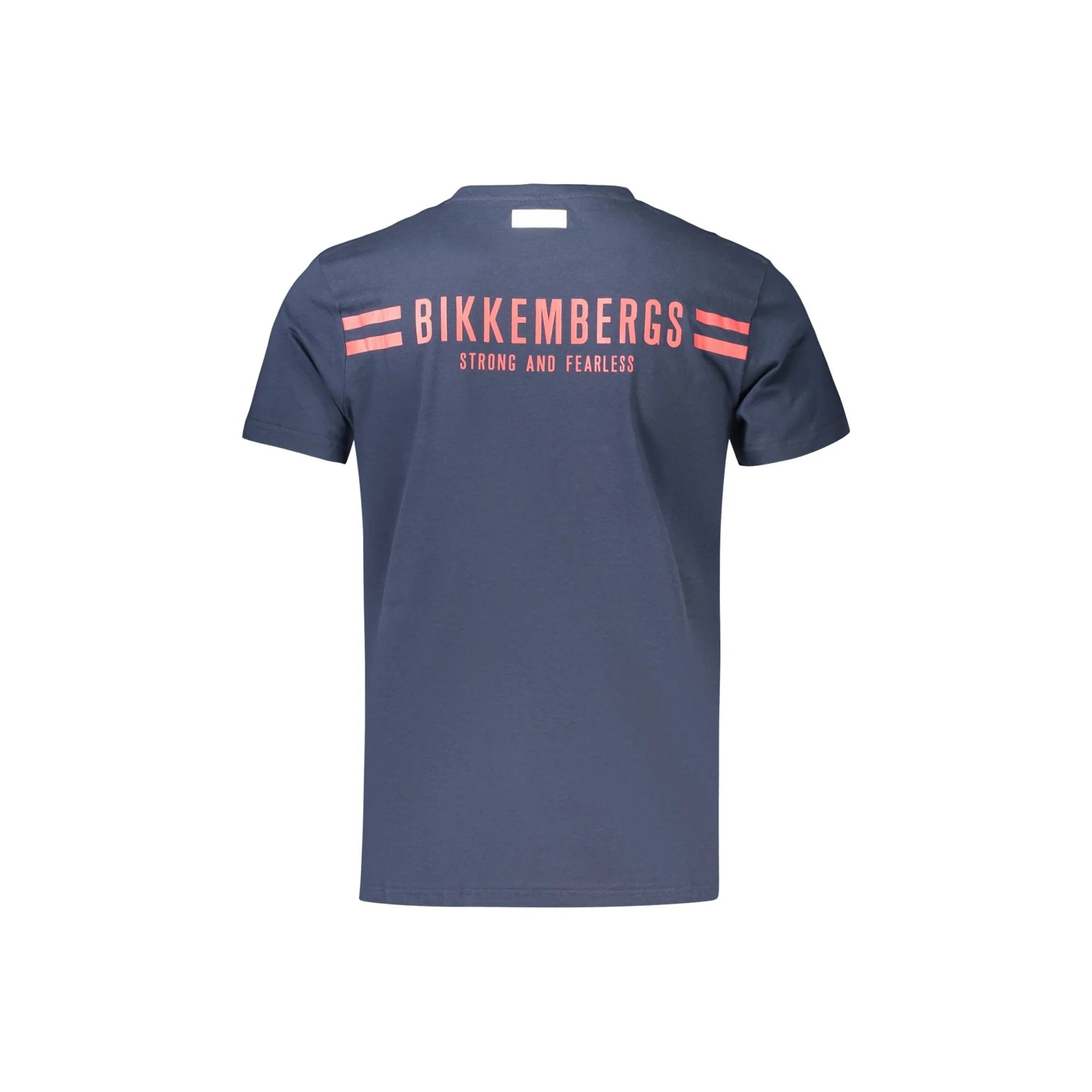 BIKKEMBERGS T-SHIRT MANICHE CORTE UOMO BLU
