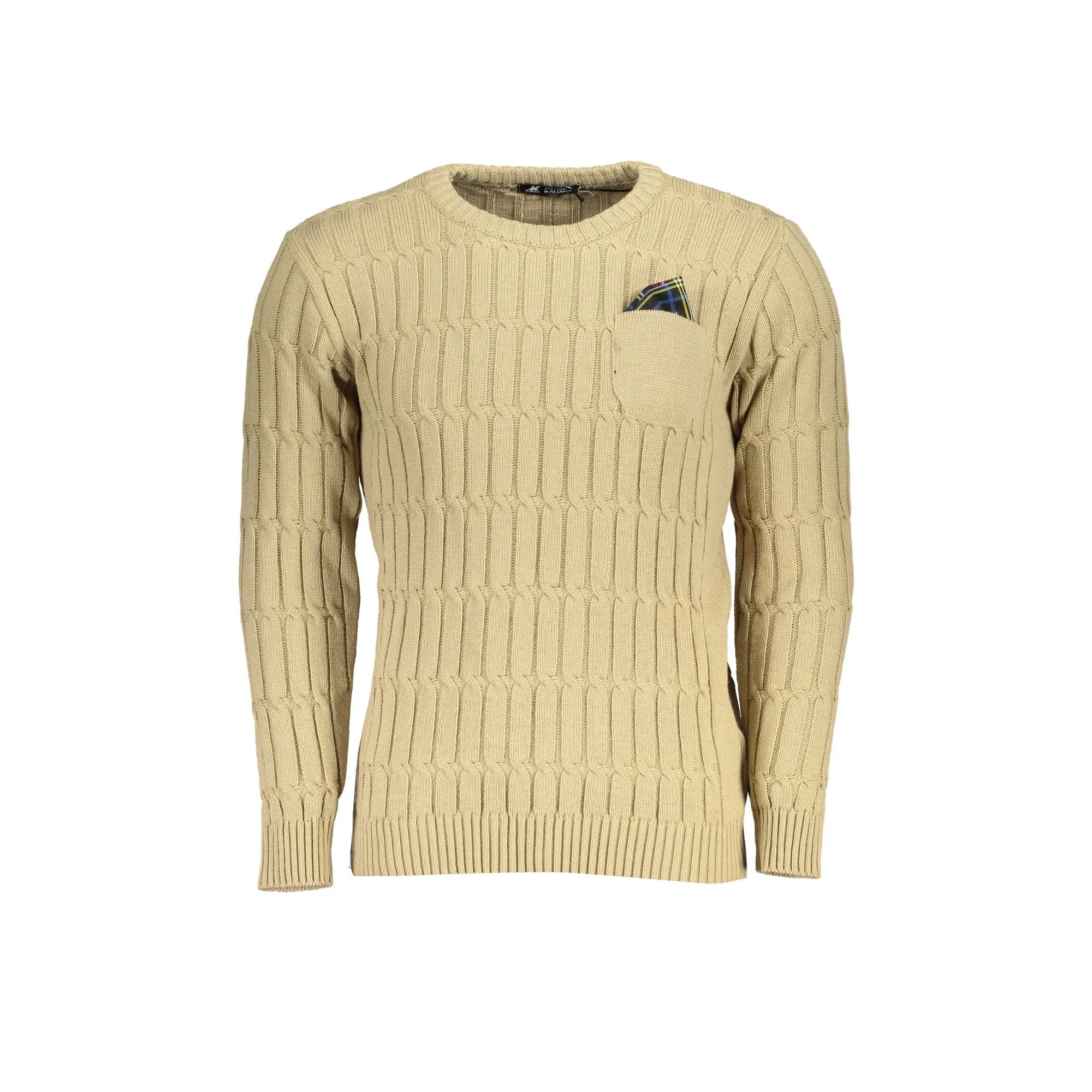 U.S. GRAND POLO MAGLIONE UOMO BEIGE
