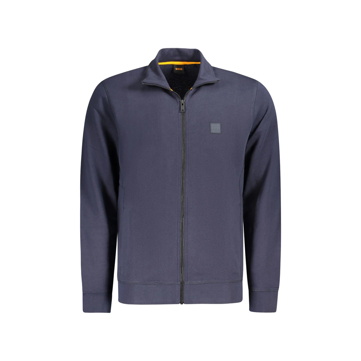 BOSS FELPA CON ZIP UOMO BLU