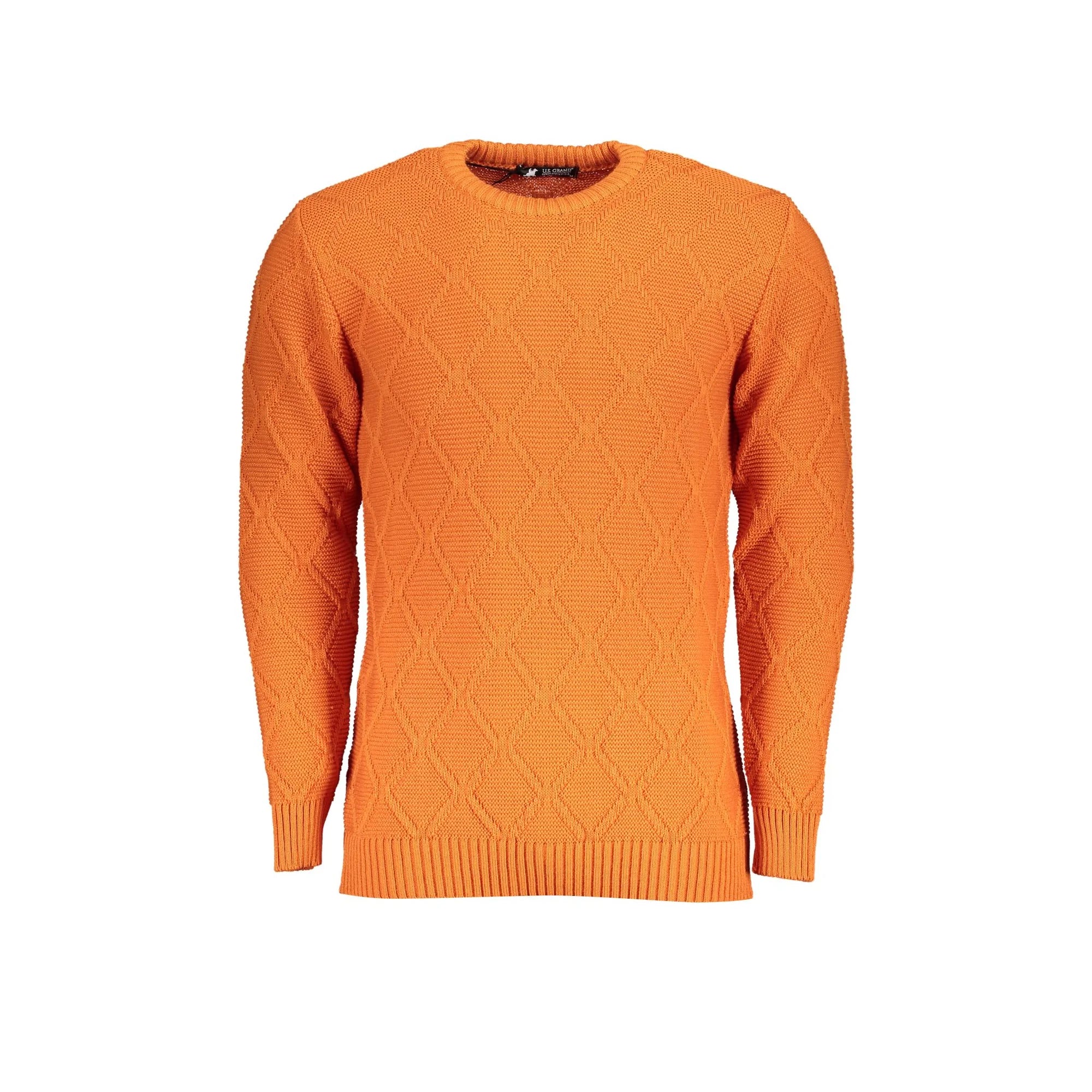 U.S. GRAND POLO MAGLIONE UOMO ARANCIO