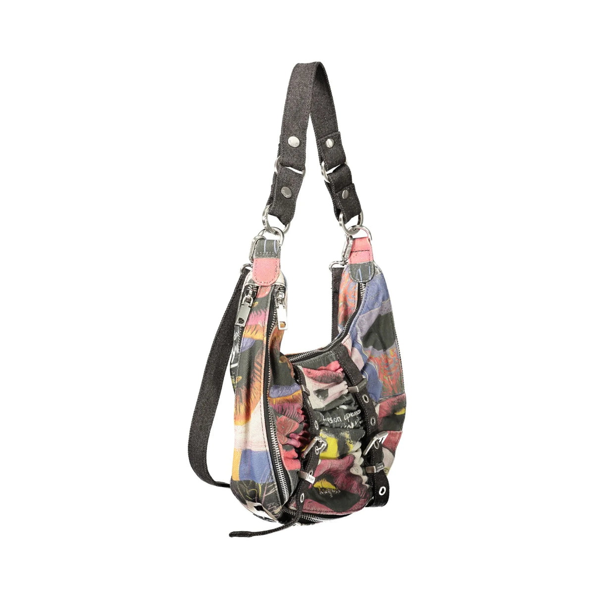 DESIGUAL BORSA DONNA NERO