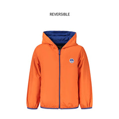 North Sails Giubbotto Maniche Lunghe Unisex Arancione Stampa Logo