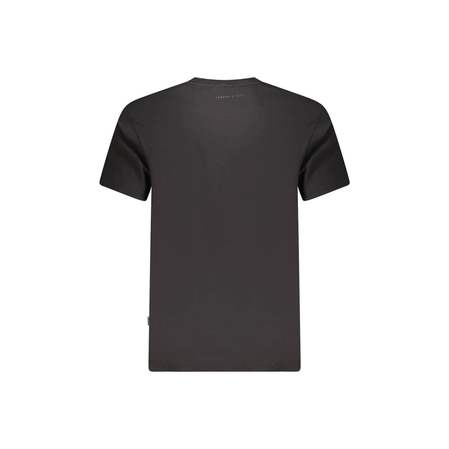 Pepe Jeans T-Shirt Maniche Corte Uomo Nera Stampa Logo nero - vista 2