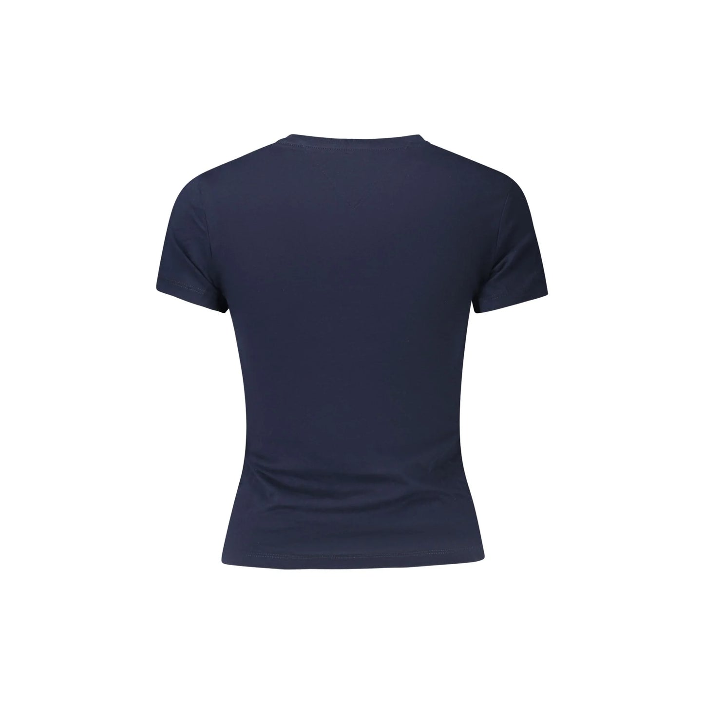 Tommy Hilfiger T-Shirt Maniche Corte Donna Blu Stampa Logo - vista 2