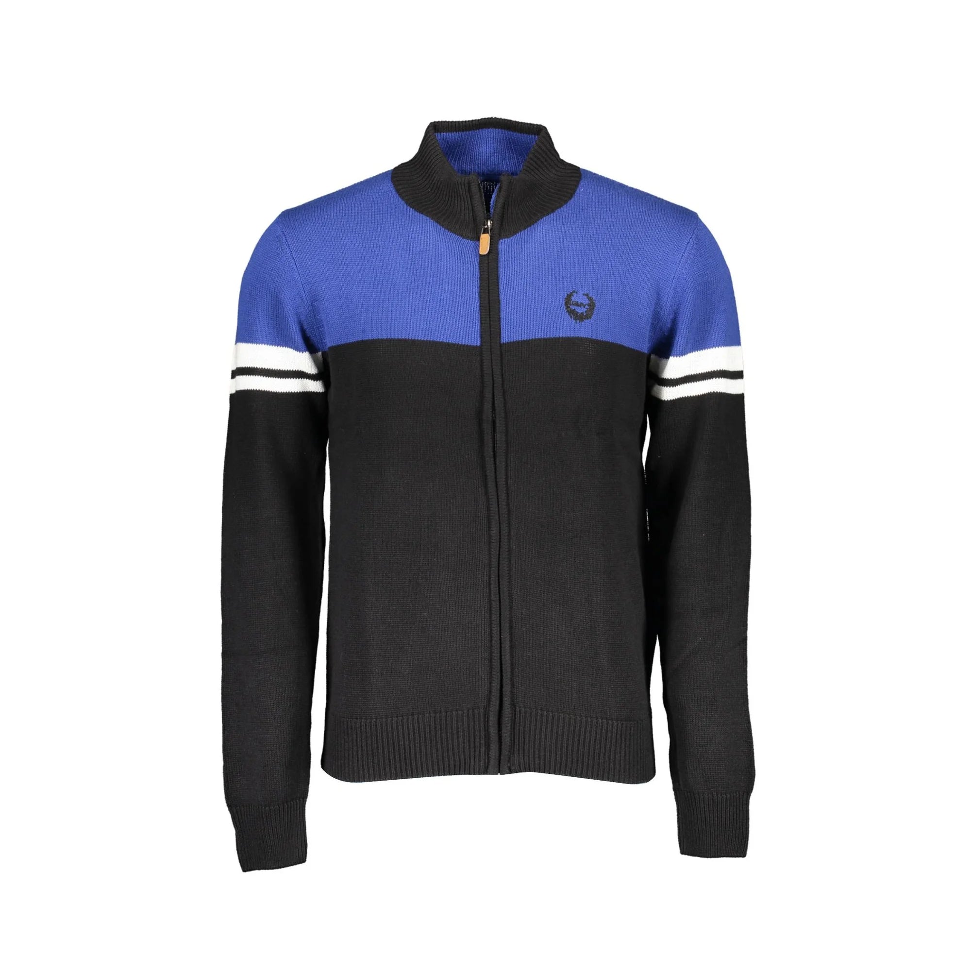 GIAN MARCO VENTURI CARDIGAN UOMO NERO