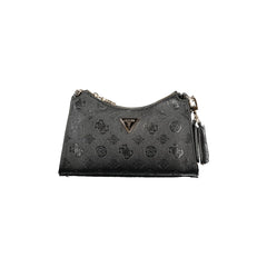 Guess Jeans Women's Black Shoulder Bag Logo