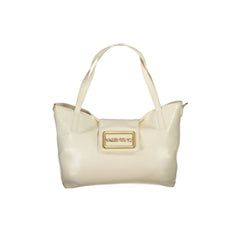 Valentino Bags Borsa a Tracolla Donna Beige Logo