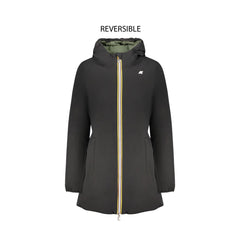 K-Way Giubbotto Maniche Lunghe Donna Nero Reversibile