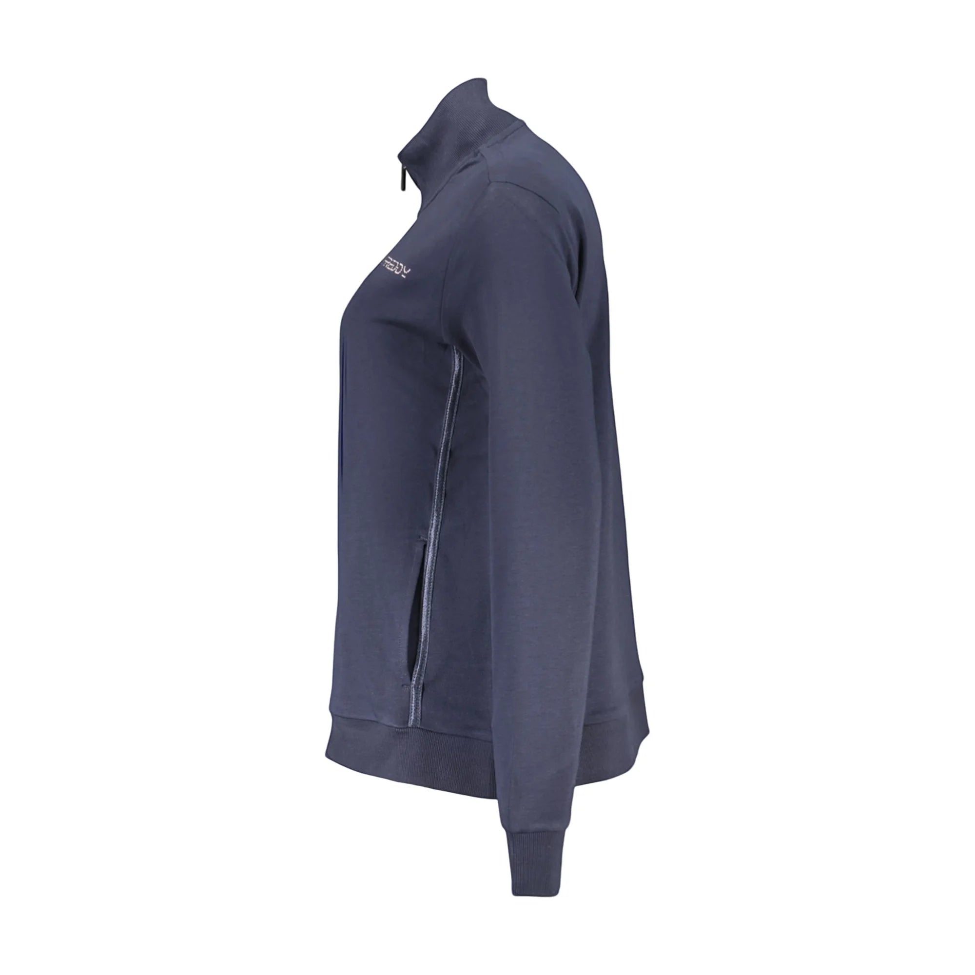 FREDDY FELPA CON ZIP DONNA BLU