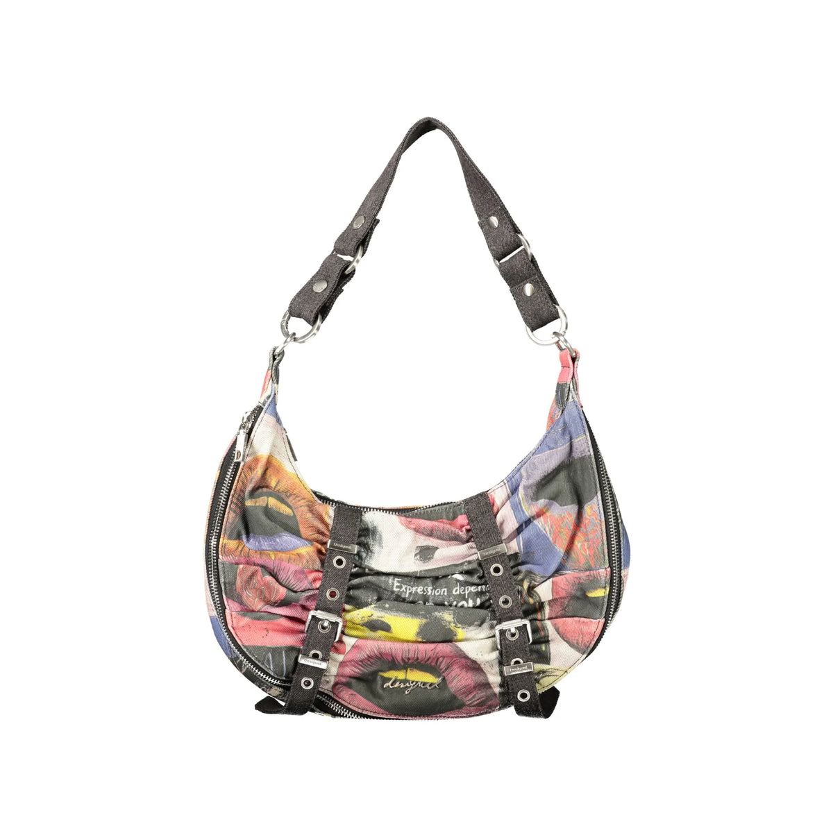 DESIGUAL BORSA DONNA NERO
