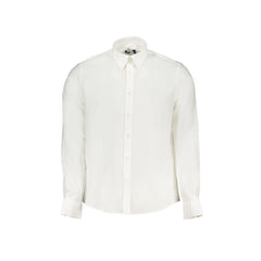 North Sails Camicia Maniche Lunghe Uomo Bianca Ricamo