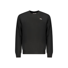 Fila Hanorac cu Mâne Lungi Bărbați Negru Broderie Logo