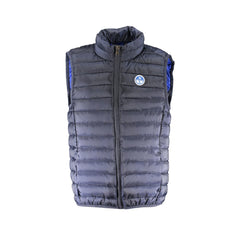 North Sails Giubbotto Bambino Blu Zip Logo