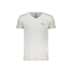 Aeronautica Militare T-Shirt Maniche Corte Uomo Bianca Stampa