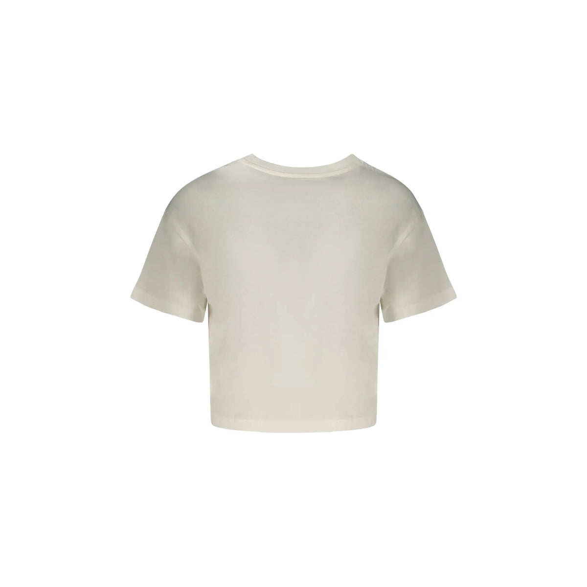 CONVERSE T-SHIRT MANICHE CORTE BAMBINA BIANCO